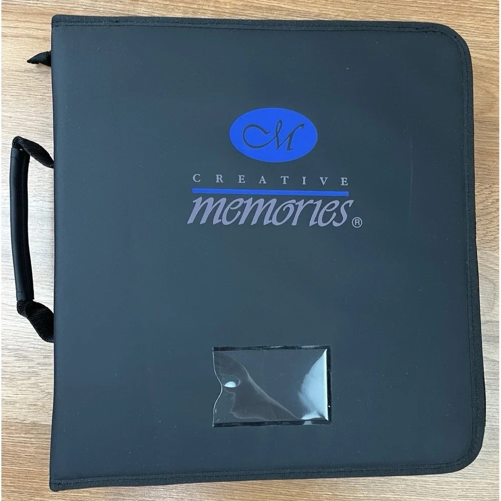 Creative Memories Memory Mate 3 Ring Binder with 24 Storage Pages & New Dividers